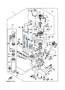 50GETOL drawing POWER-TILT-ASSEMBLY