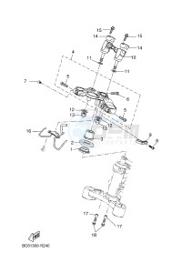 MTT690P-AB MT-07 TRACER TRACER 700 (B7K1 B7K1 B7K1 B7K1) drawing STEERING