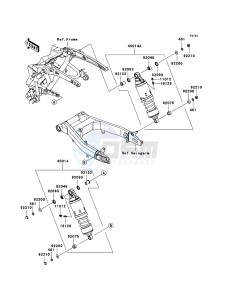 VN1700 CLASSIC VN1700E9F GB XX (EU ME A(FRICA) drawing Suspension/Shock Absorber