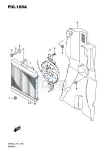 UH200 ABS BURGMAN EU drawing RADIATOR