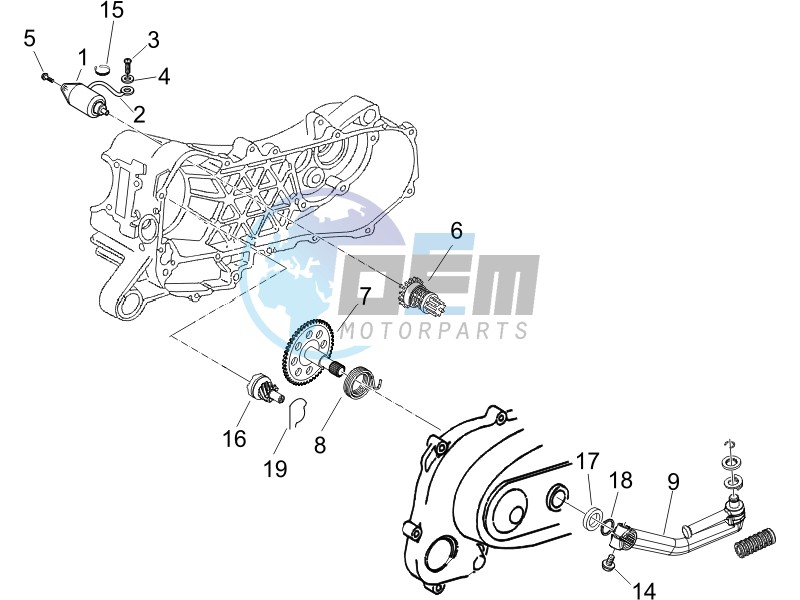 Starter - Electric starter