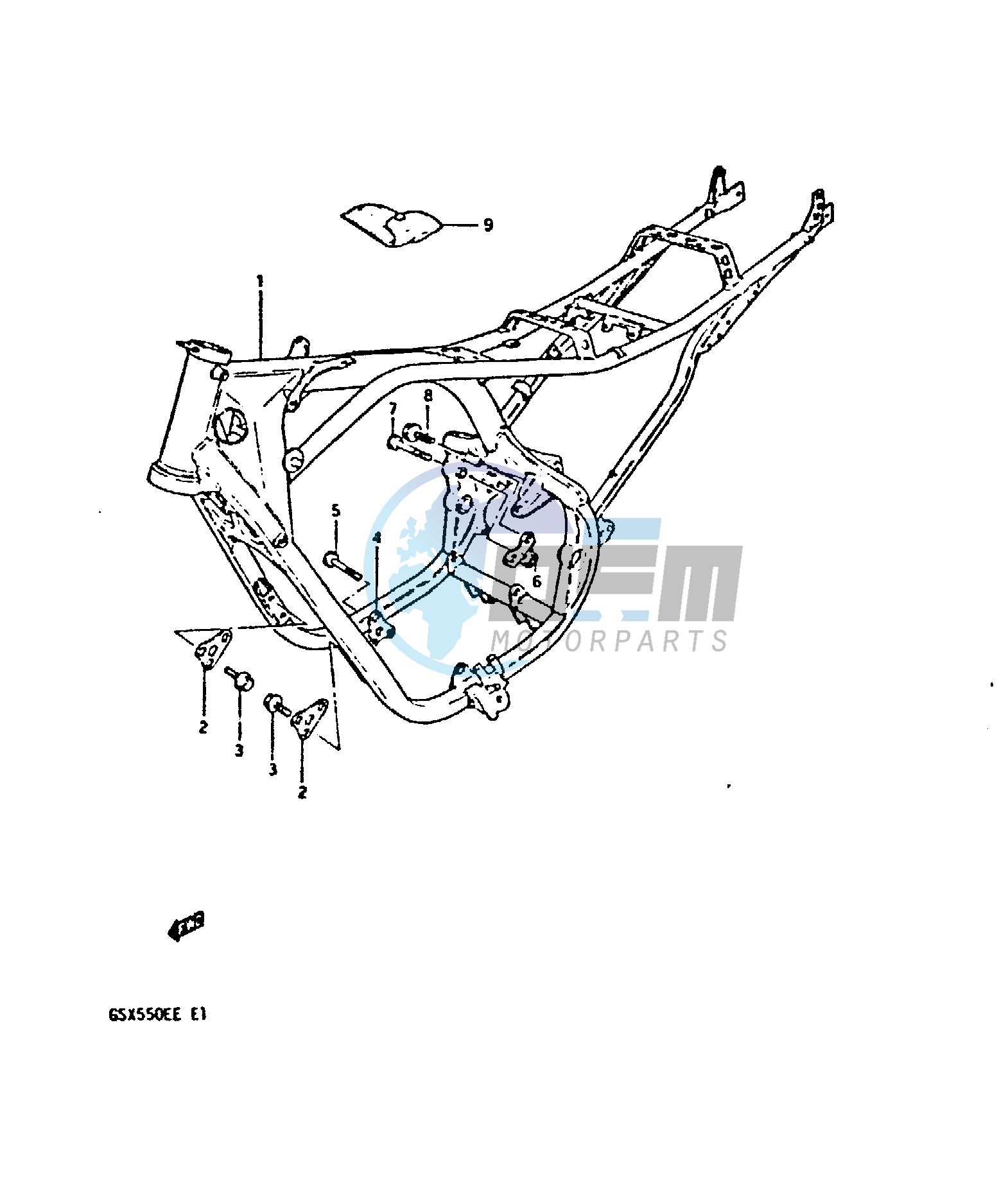 FRAME (MODEL E)