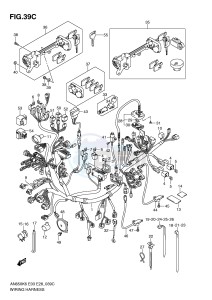 AN650 (E3-E28) Burgman drawing WIRING HARNESS (AN650AL0)