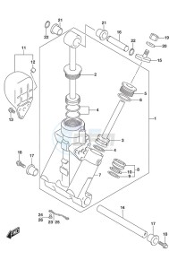 DF 150 drawing Trim Cylinder