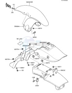 ZL 600 A [ZL600 ELIMINATOR] (A1-A2) drawing FENDERS