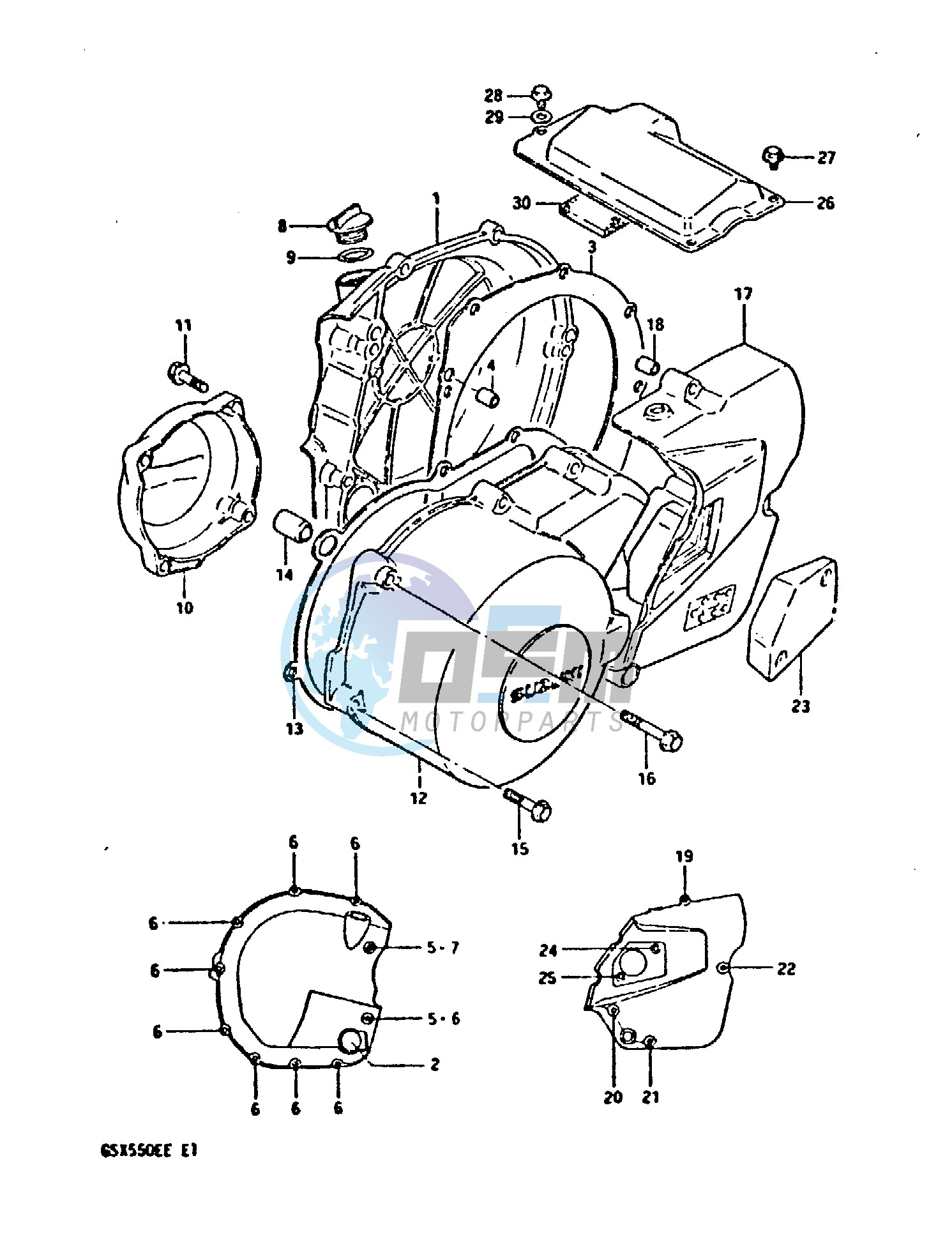 CRANKCASE COVER