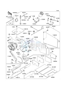 KAF 620 E [MULE 3010 4X4] (E6F-E8F) E8F drawing OPTIONAL PARTS