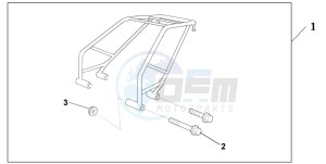 CB250 drawing CARRIER RR