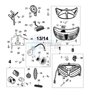 TKR 2 E drawing LIGHTING FACOMSA