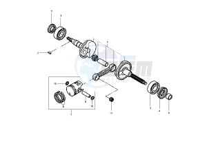 YH WHY 50 drawing CRANKSHAFT PISTON