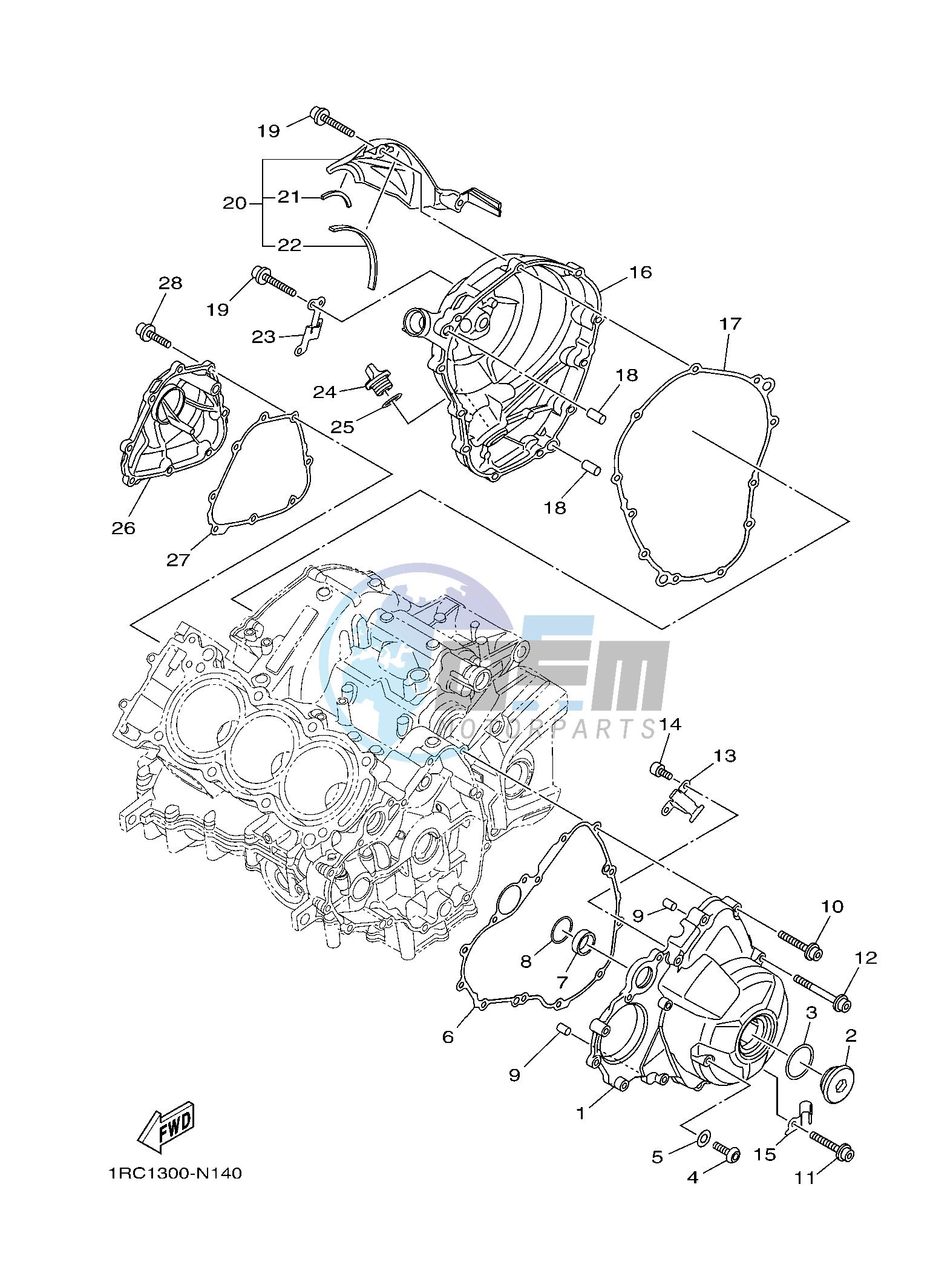 CRANKCASE COVER 1