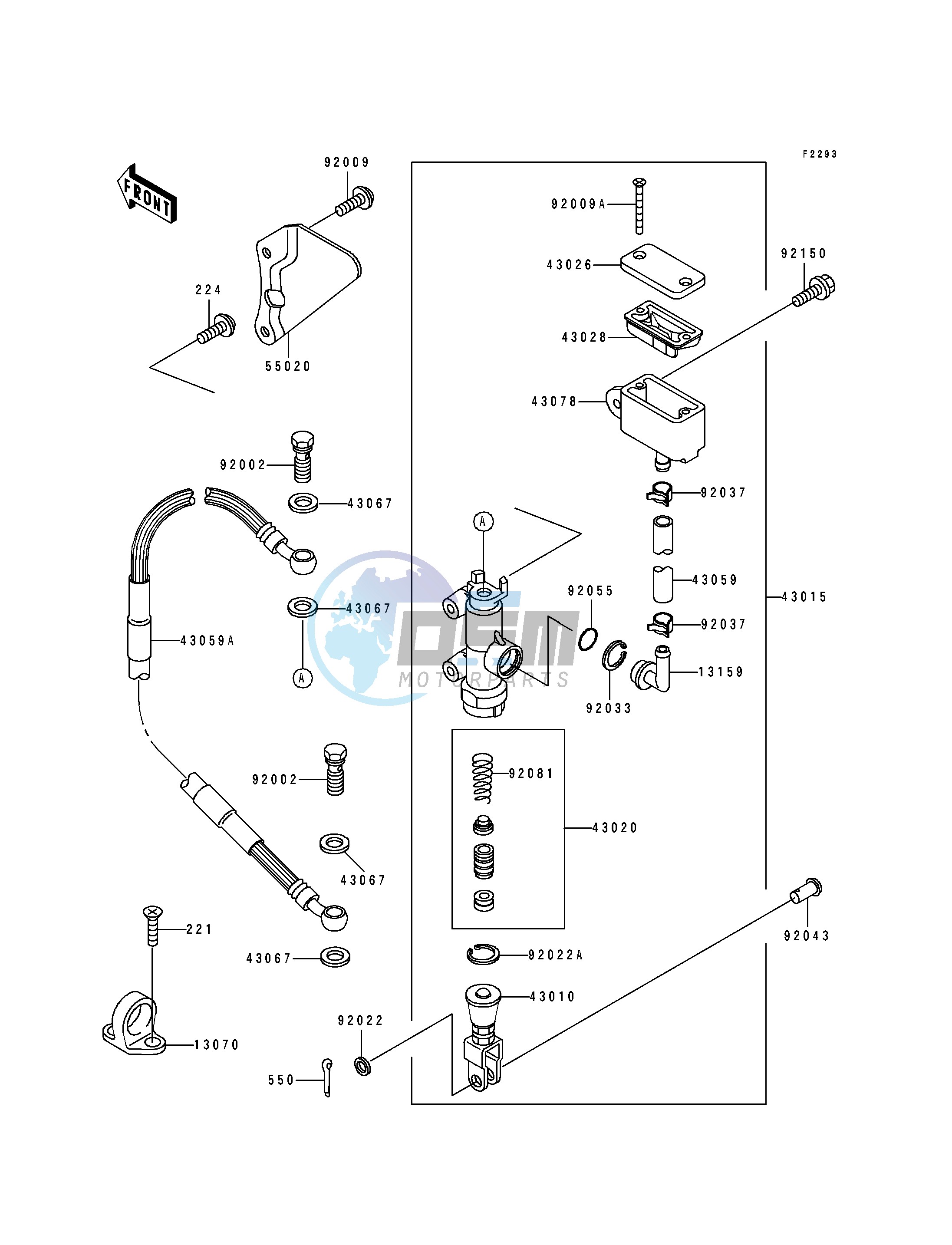 REAR MASTER CYLINDER