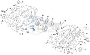 etx 125 1998 drawing Crankcase