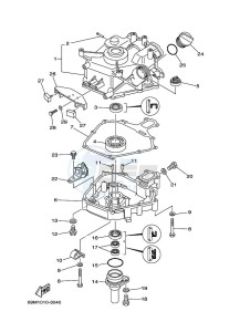 F2-5MSHD drawing CYLINDER--CRANKCASE-2