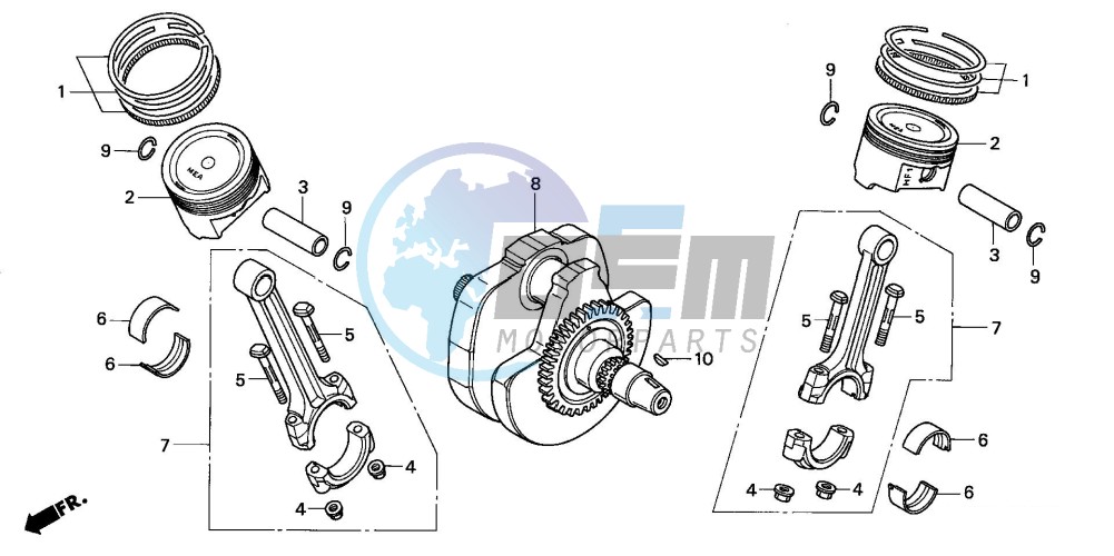 CRANKSHAFT/PISTON