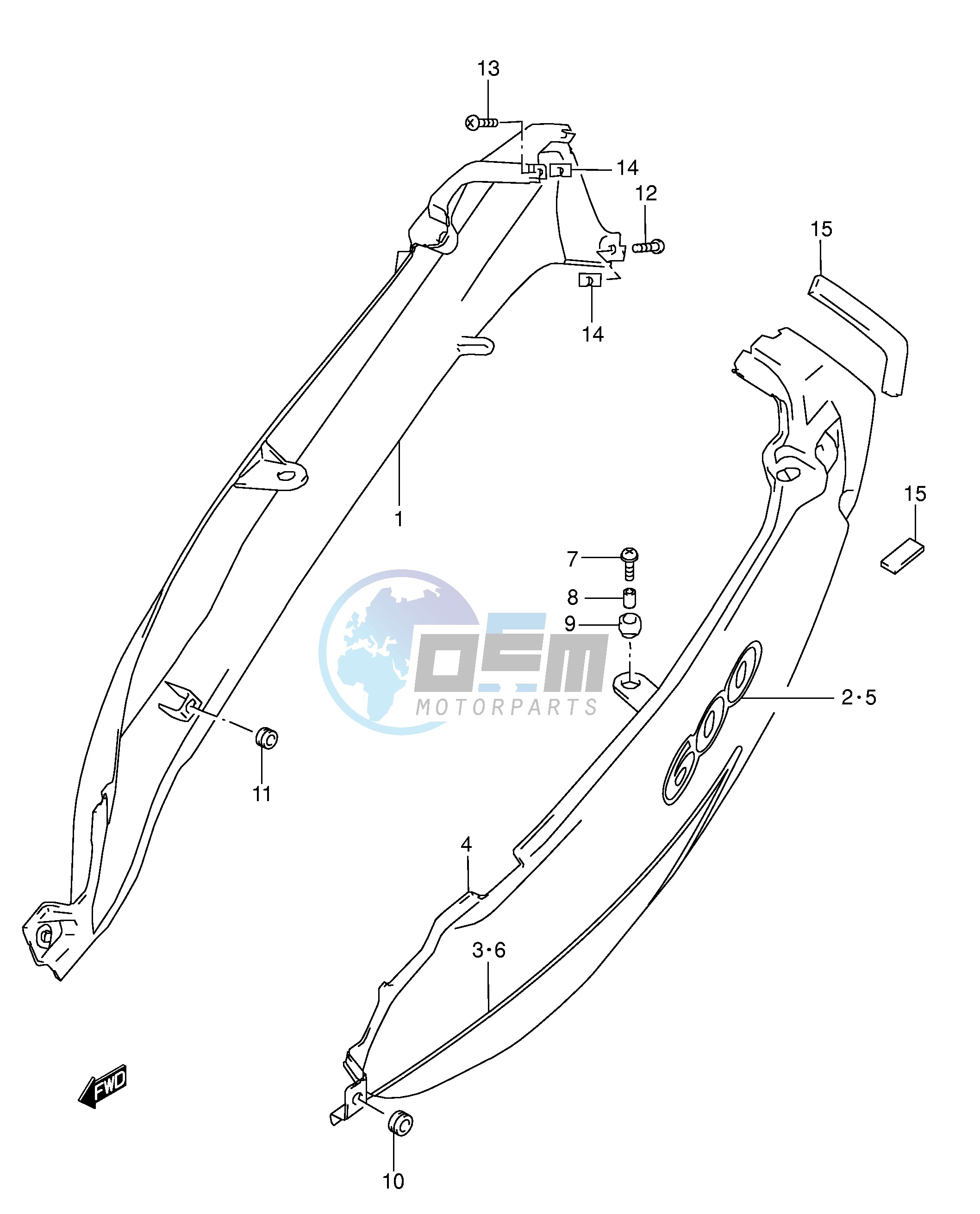 FRAME COVER (MODEL K2)