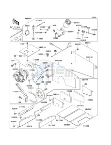 KAF 620 H [MULE 3010 4X4 HARDWOODS GREEN HD] (H6F-H8F) H8F drawing OPTIONAL PARTS