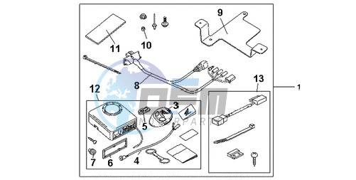 KIT ALARM SYS