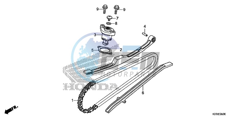 CAM CHAIN/TENSIONER