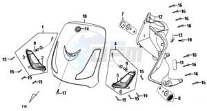 FIDDLE II 50 drawing COWLING FRONT / COWLING INNER