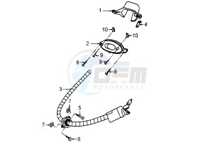 VIVACITY - 50 cc drawing ANTI THEFT