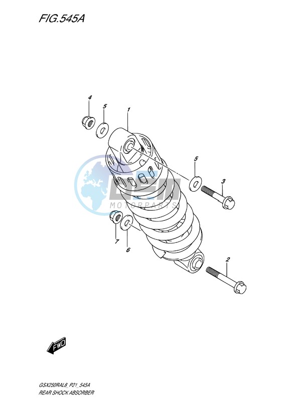 REAR SHOCK ABSORBER