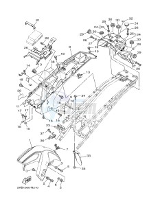 XT1200ZE SUPER TENERE ABS (2KB1 2KB2) drawing FENDER