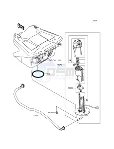 1400GTR ABS ZG1400EGF FR GB XX (EU ME A(FRICA) drawing Fuel Pump