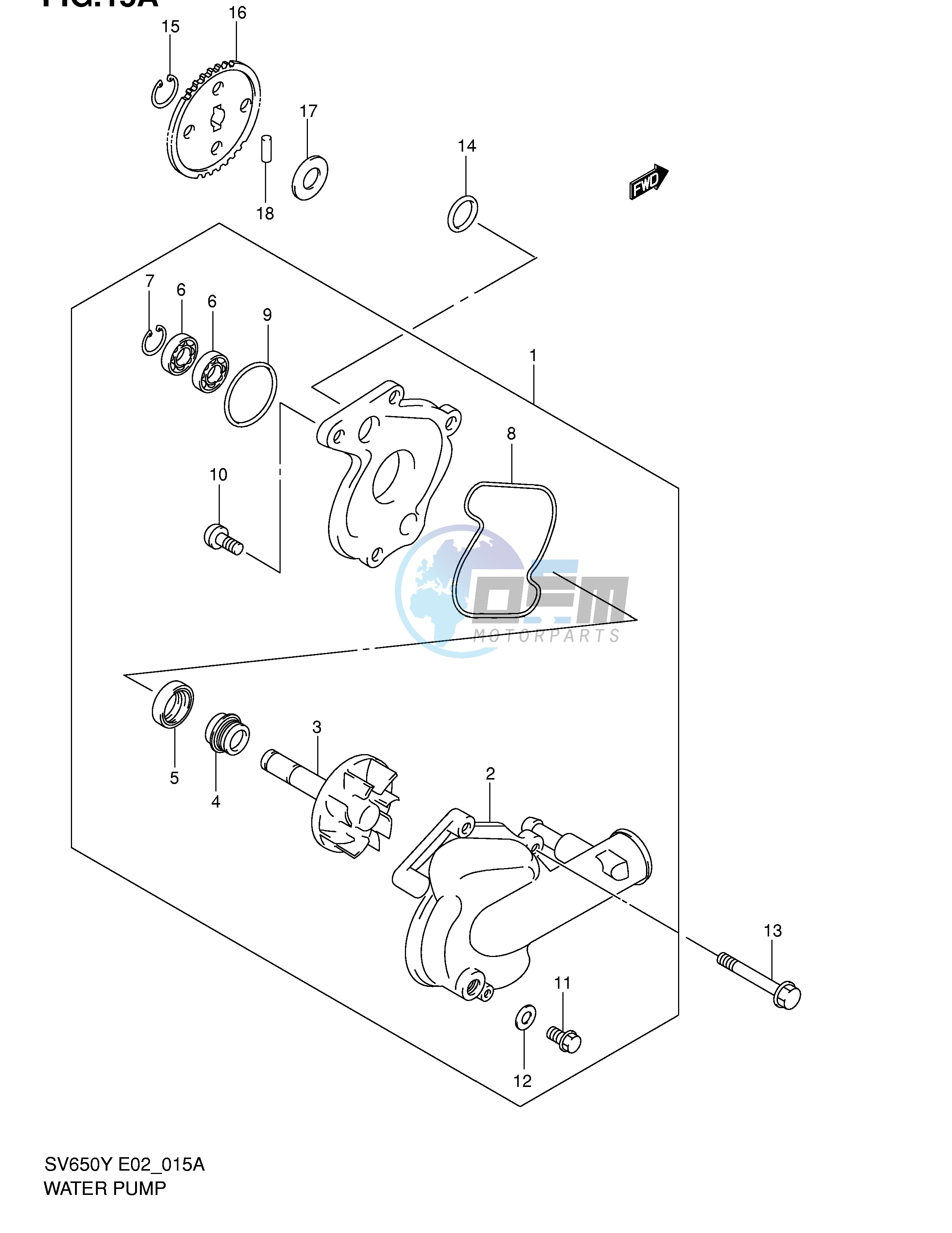 WATER PUMP (MODEL K1 K2)