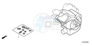 NSA700A9 France - (F / CMF MME) drawing GASKET KIT B