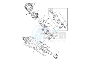 FZ6 600 drawing CRANKSHAFT PISTON MY04