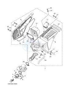 XTZ125E (1SBB) drawing INTAKE