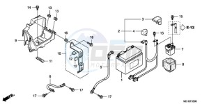 NSA700A9 France - (F / CMF MME) drawing BATTERY