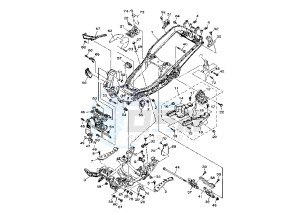 YP MAJESTY 400 drawing FRAME