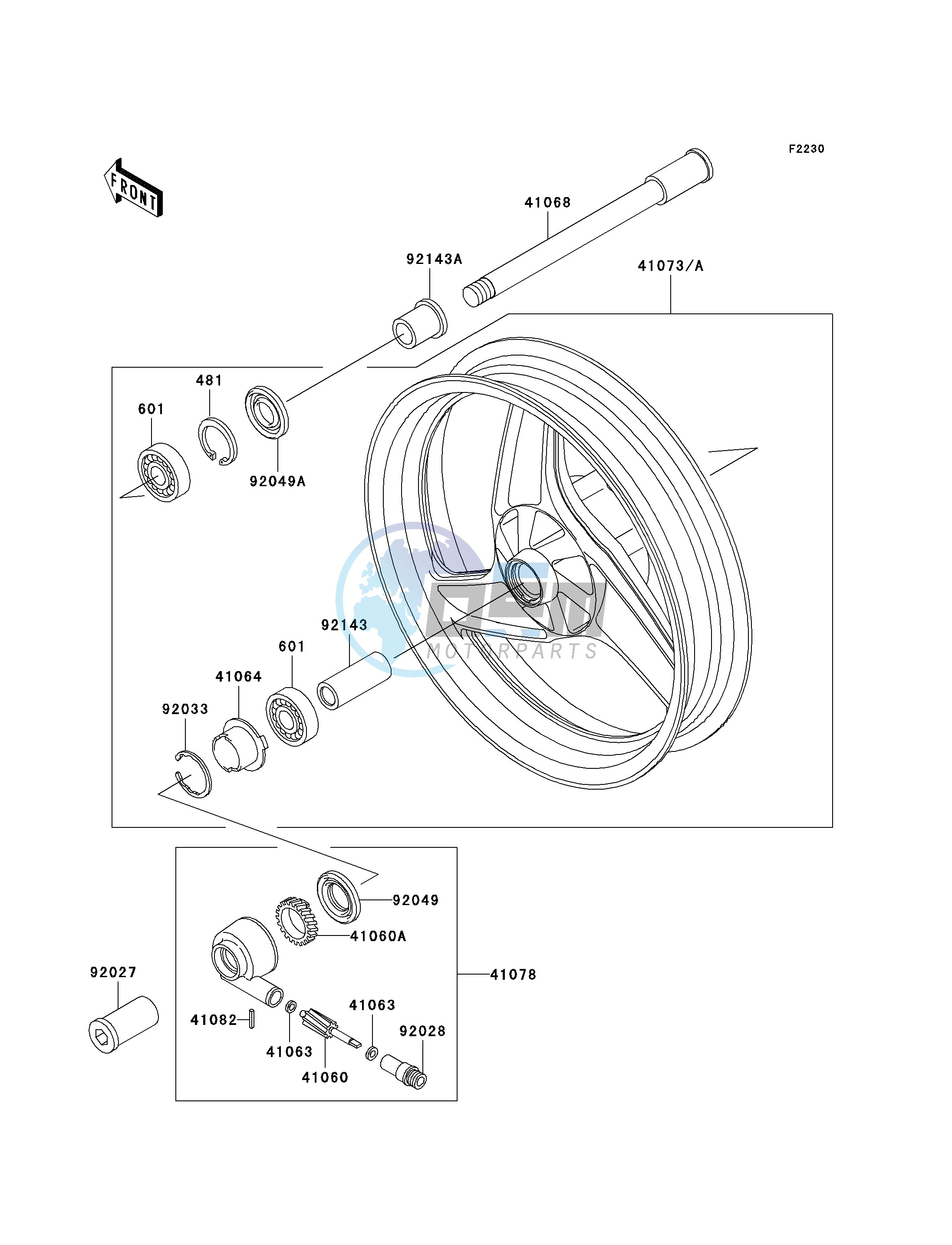 FRONT WHEEL