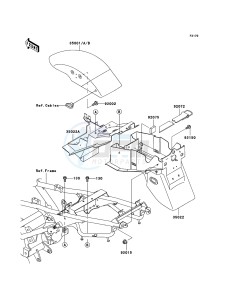 ER-5 ER500-C5P GB XX (EU ME A(FRICA) drawing Fenders