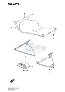 GSX-R750 EU drawing INNER COWLING