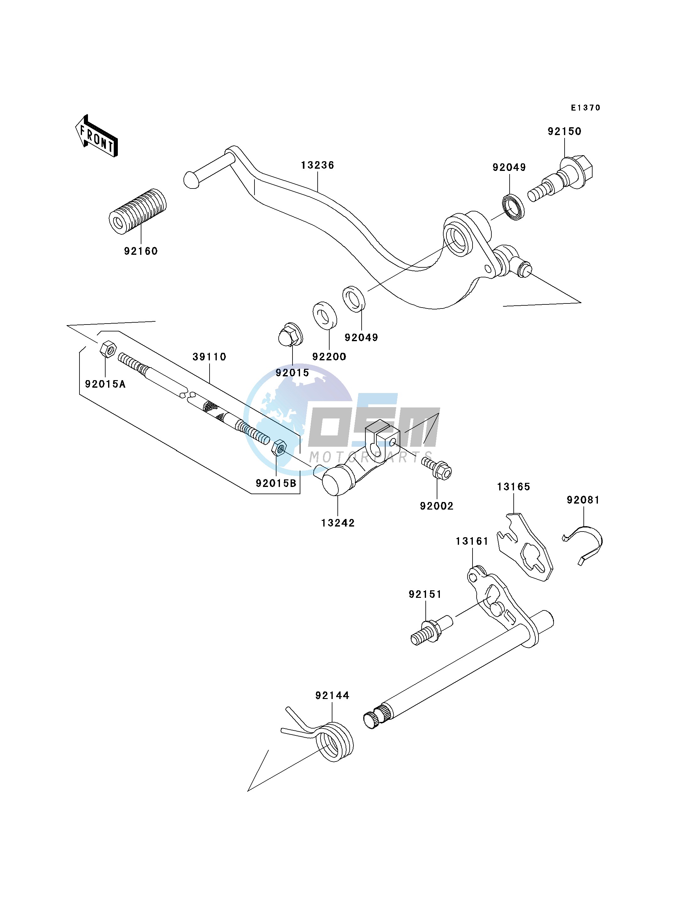 GEAR CHANGE MECHANISM