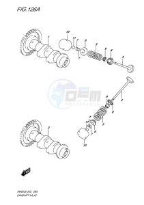 AN400 BURGMAN EU drawing CAMSHAFT, VALVE