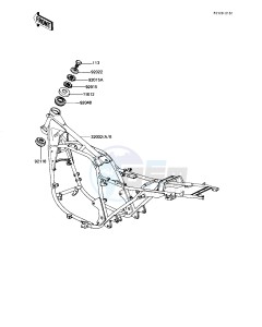 KZ 1000 J (J1-J3) drawing FRAME