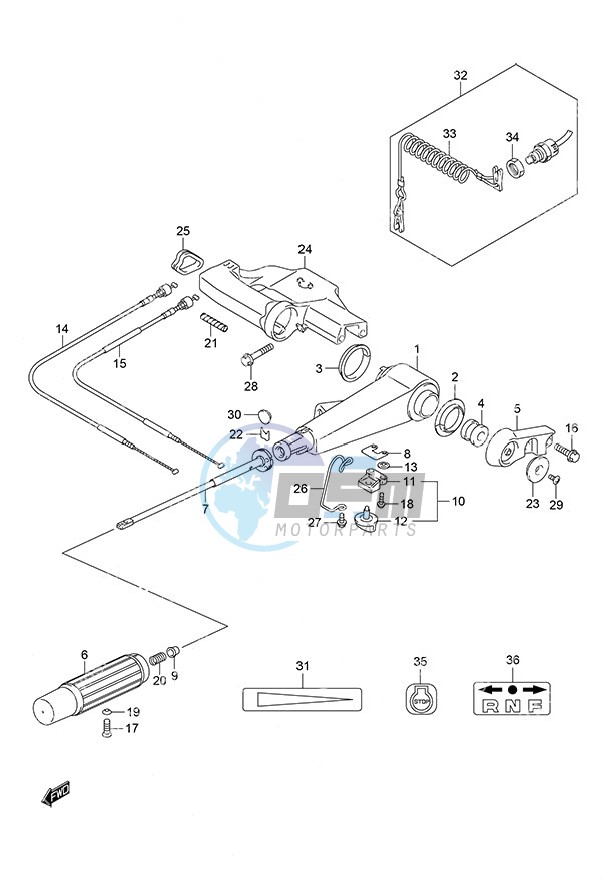 Tiller Handle