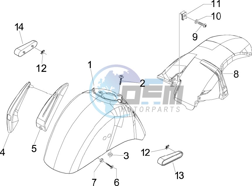 Wheel housing - Mudguard