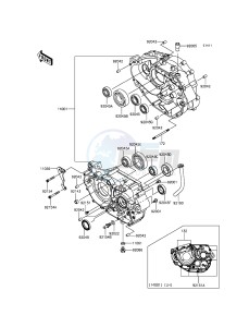 Z250SL ABS BR250FGF XX (EU ME A(FRICA) drawing Crankcase