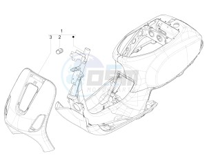 VX-VXL-SXL 150 4T 3V drawing Frame/bodywork