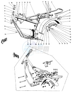 G3 SS A (-A) 90 drawing FRAME_FRAME FITTINGS -- 69-73- -