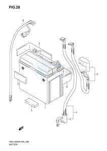 GSX1400 (E2) drawing BATTERY