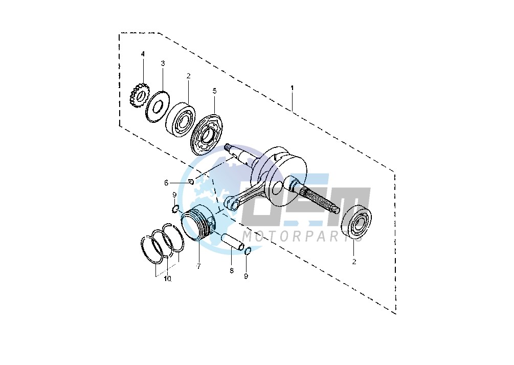 CRANKSHAFT PISTON