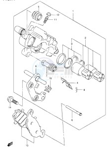 VZ800L1 drawing FRONT CALIPER