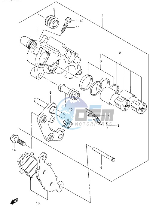 FRONT CALIPER