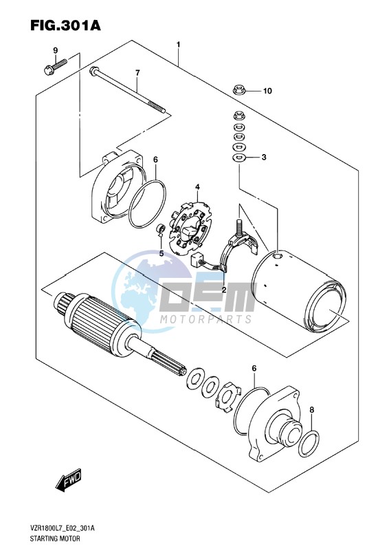 STARTING MOTOR